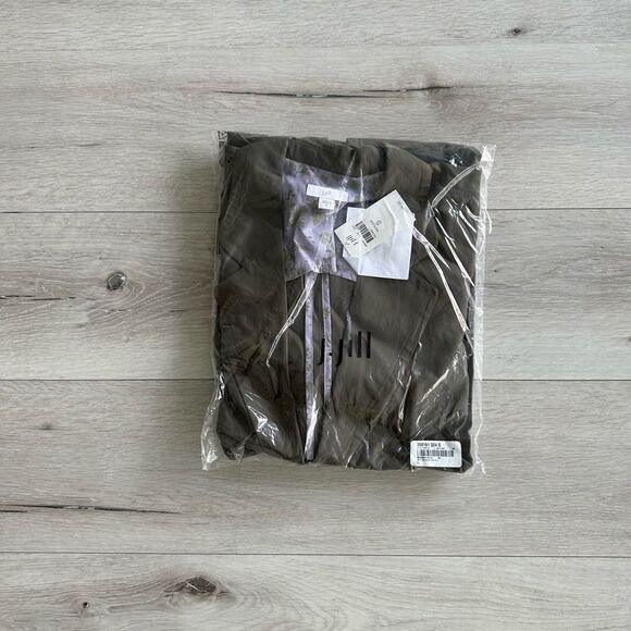 J. Jill Soft Long Blazer Bayleaf S NWT IN PACKAGING - Picture 2 of 4